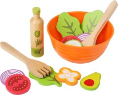 small foot Salat-Zubereitungsset