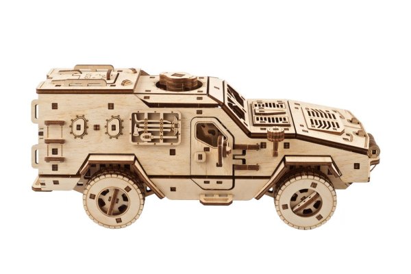 Ugears 3D drewniane mechaniczne puzzle Dozor-B Combat Vehicle