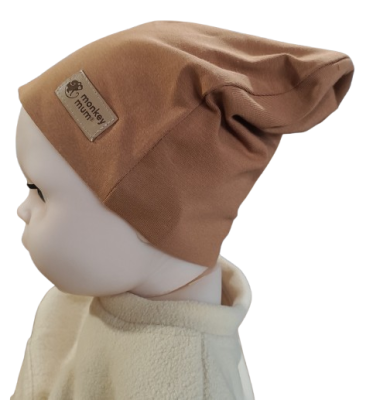 Kapa Monkey Mum® - Svetlo rjava