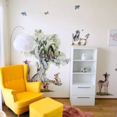 Wall sticker Woodland - House in the treetops