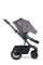 EASYWALKER Kombikinderwagen Harvey⁵ 2in1 Pebble Grey LITE AIR + CYBEX Aton B2 i-Size + Base