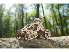 Puzzle 3D en bois mécanique Mini Buggy Ugears