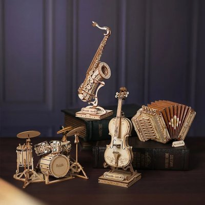 RoboTime 3D houten modelbouwpakket Violoncello