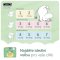 MUUMI Baby 1 Neugeborenes 2-5 kg (25 Stück), Öko-Windeln