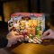RoboTime Drewniane puzzle 3D Miniatura domku Garaż