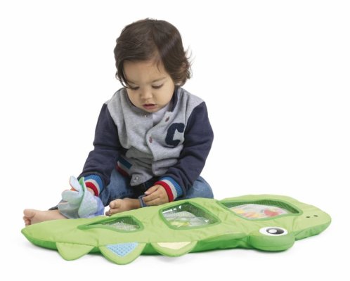 CHICCO Podložka vodní senzorická na hraní Krokodýl 6m+