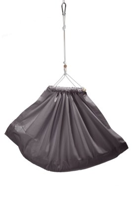 Viseča tekstilna gugalnica siva HOJDAVAK JUNIOR