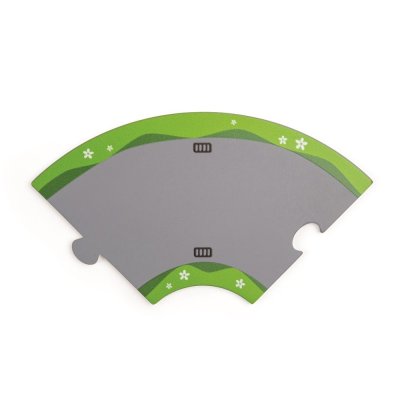Bigjigs Rail Caminho de Ferro de Madeira com Campo 80 peças