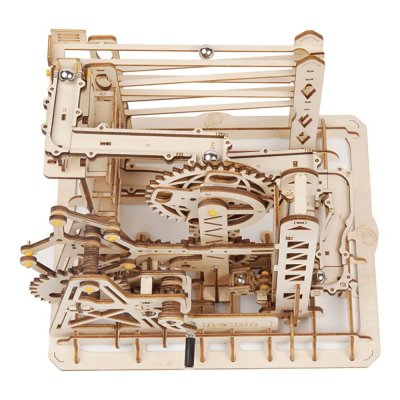 RoboTime 3D Mechanisches Holzpuzzle Kugelbahn Kaskade