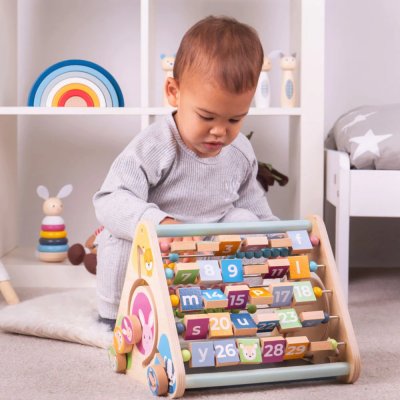 Bigjigs Toys Aktives Dreieck mit Tieren