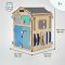 BusyKids Activity board Haus mint