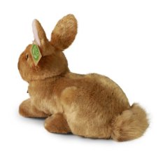 Rappa Conejo de peluche marrón tumbado 23 cm ECO-FRIENDLY