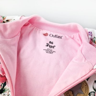 Bluza podszyta Outlast® - róża/różowe baby