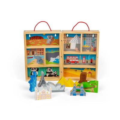 Bigjigs Toys Set da Viaggio in Legno
