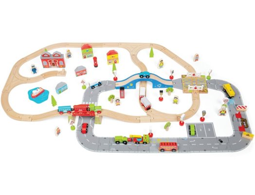 Bigjigs Rail Ferrovia e strada