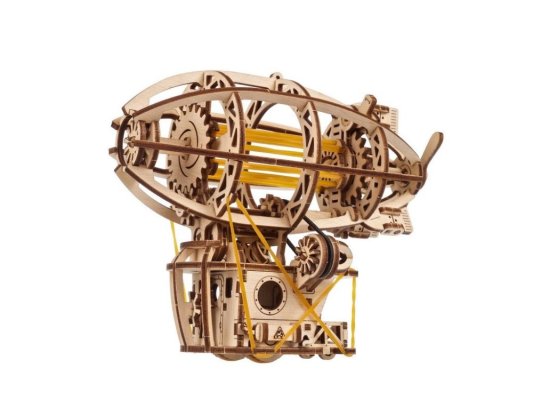 Ugears 3D Drewniane Mechaniczne Puzzle STEAMPUNK AIRSHIP