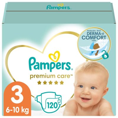 PAMPERS Premium Care Wegwerfwindeln 3 (6-10 kg) 120 Stk