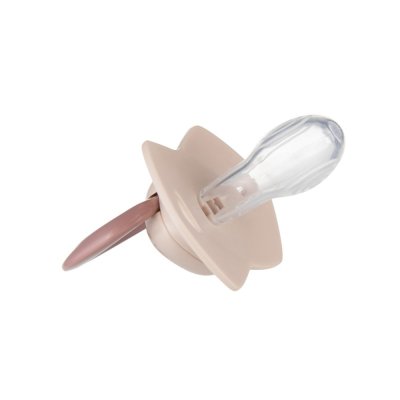 CANPOL BABIES Silikon-Schnuller symmetrisch Light touch GOLD 18m+ 2Stk. rosa