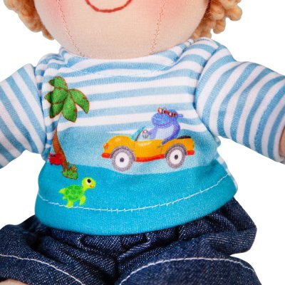 Bigjigs Toys Păpușă de cârpă Robin 30 cm