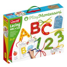 Quercetti Uvlačenje ABC+123