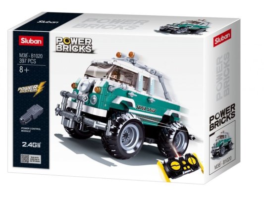 Sluban Power Bricks M38-B1020 Monster SUV R/C T2 ferngesteuertes Auto
