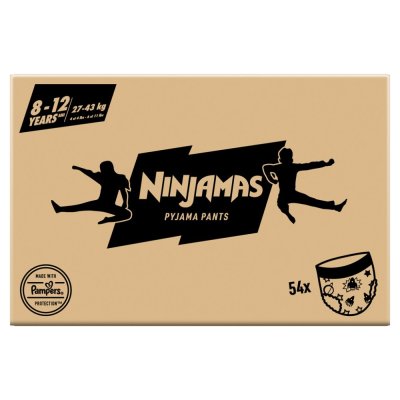 NINJAMAS Spodnie od piżamy Statki kosmiczne, 54 szt., 8 lat, 27kg-43kg