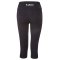 Legginsy 3/4 wysokie damskie cienkie Outlast® - czarne