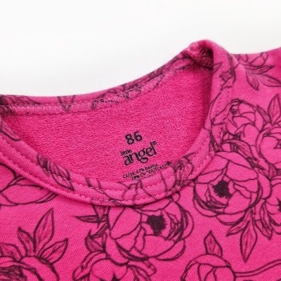 Maglietta smyk DR TISK Outlast® - peonie rosa