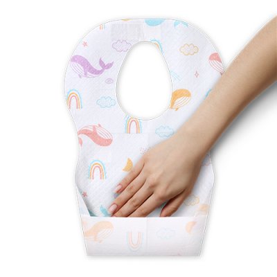 BABYONO Baberos desechables 10 uds, 6m+