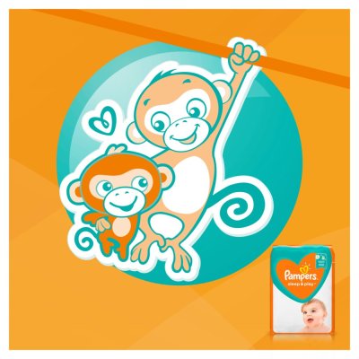 Pieluchy PAMPERS Active Spodnie niemowlęce rozm. 8 (32 szt.) 19+ kg