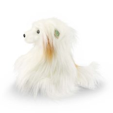 Rappa Cão de Peluche Chinês Cristado - Powderpuff 30 cm ECO-FRIENDLY