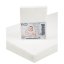 EKO Sheet waterproof with rubber jersey white 120x60 cm