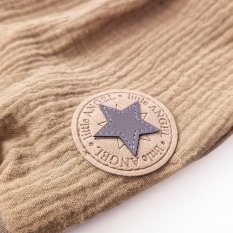 Šortky tenké harémky - piesková