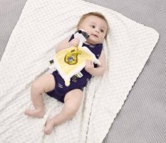 Rainbow Harry Potter Pluszowy otulacz Hufflepuff