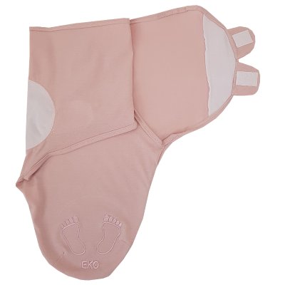 EKO Povijalna bombažna Ulitka Powder pink 3-6 kg