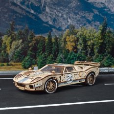 Puzzle mécanique 3D en bois Ugears UGT-24 Endurance Racer