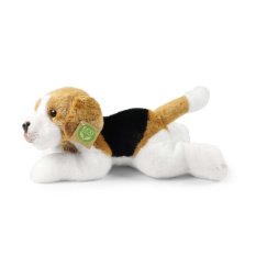 Rappa Plyšový pes Bígl ležiaci 30 cm ECO-FRIENDLY