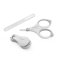 BABYONO Maniküre-Set für Kinder grau