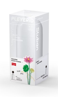 Sluban Flowers M38-B1101-06 Lotus dans un vase