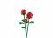 Sluban Flowers M38-B1101-04 Trandafir roșu în vază