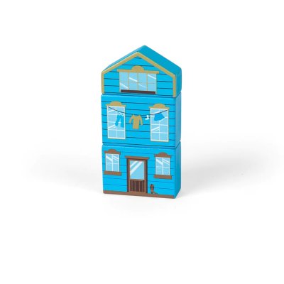 Bigjigs Rail Houten Treinbaan Wilde Westen 62 Delig