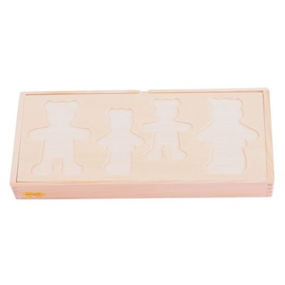 Bigjigs Toys Ubieranki Puzzle Rodzina Niedźwiedzi