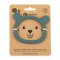 PETITE&MARS Kousátko silikonové Teddy Misty Green 0m+