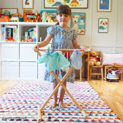 Bigjigs Toys Drewniana suszarka na pranie