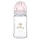 CANPOL BABIES Flasche mit weiter Öffnung Royal Baby 240 ml rosa