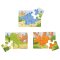 Bigjigs Toys Puzzle 3w1 dinozaury
