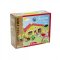 Jeujura Jeu de construction en bois 140 pièces Ferme moyenne