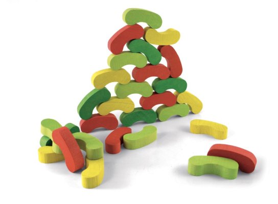 Jeujura Kleurrijke Bonen 60 stuks