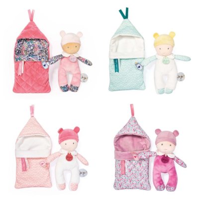 Doudou Jolijou Niemowlę w otulaczu 20 cm