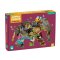 Mudpuppy Puzzle Safari Africano a forma di elefante 300 pezzi